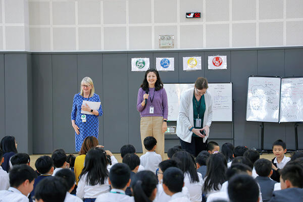 “消防安全”主题集会,南通惠立学校